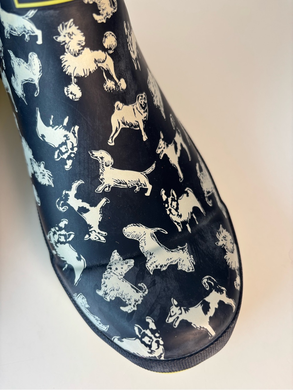 Joules Terrier Print Rain Boots - Picture 7 of 10